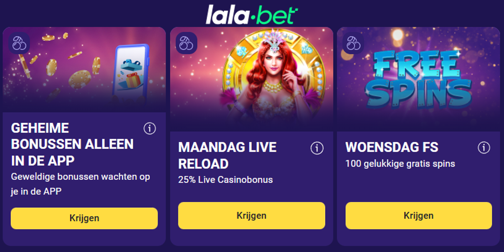 lalabet welkomstbonus