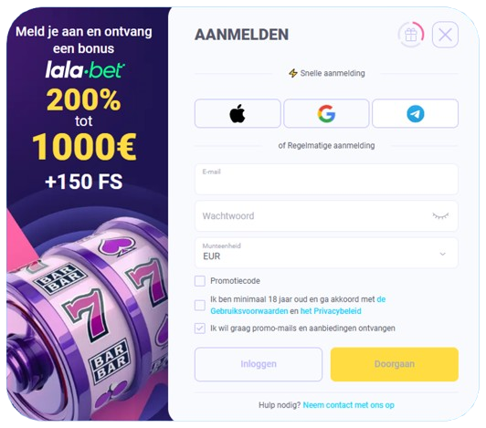 lalabet verificatie snelheid